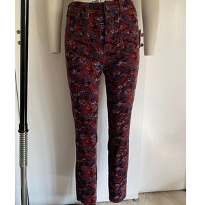 NEW CORDUROY SKINNY HI WAIST PANTS